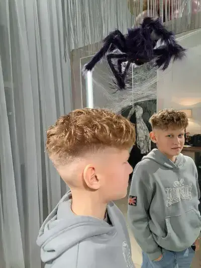 Children’s haircut in Kaunas – work 1